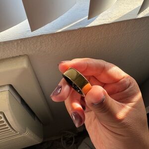 Ultrahuman gold ring size 9